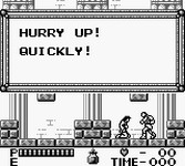une photo d'Ã©cran de Castlevania 2 - Belmont s Revenge sur Nintendo Game Boy
